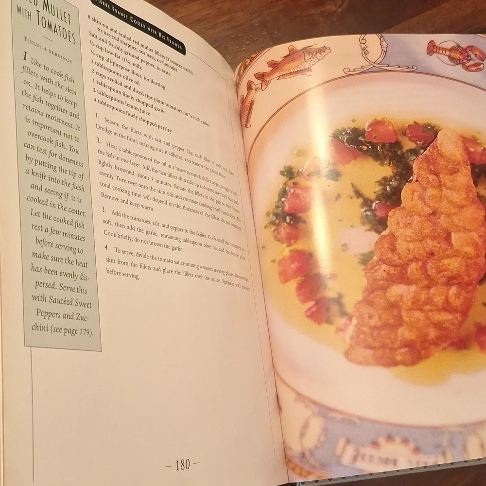 Pierre Franey Cooks With His Friends Cookbook Hardback 1997 MINT Cond.